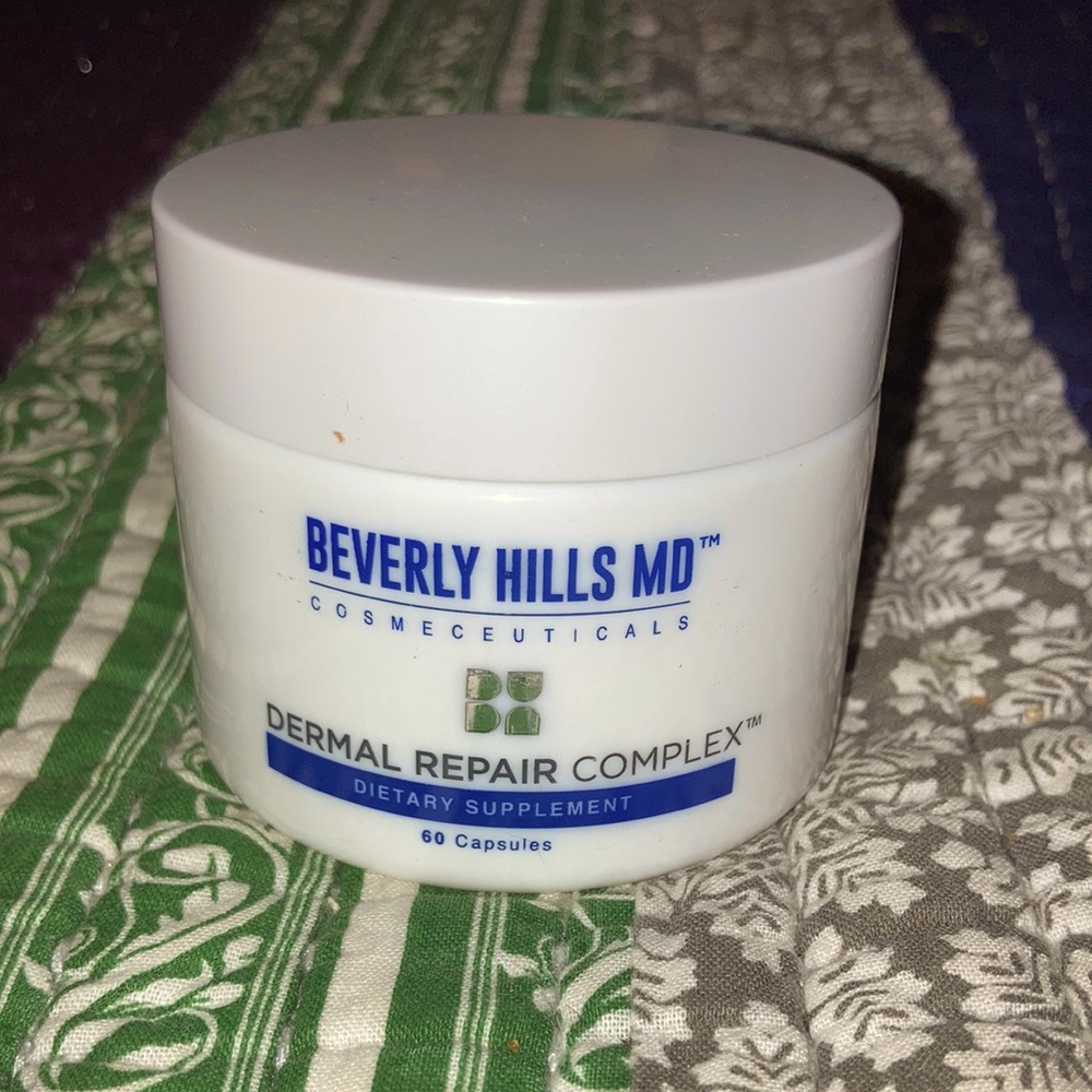 Beverly Hills MD Dermal Repair Complex, 60 capsules per bottle (month supply).